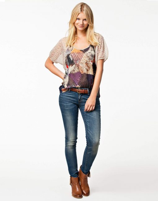 تی شرت آستین گشاد Denim & Supply Ralph Lauren - تصویر 3